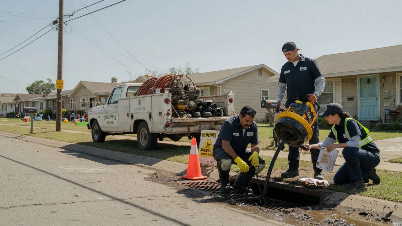 Drain Cleaning in Fresno, TX near me